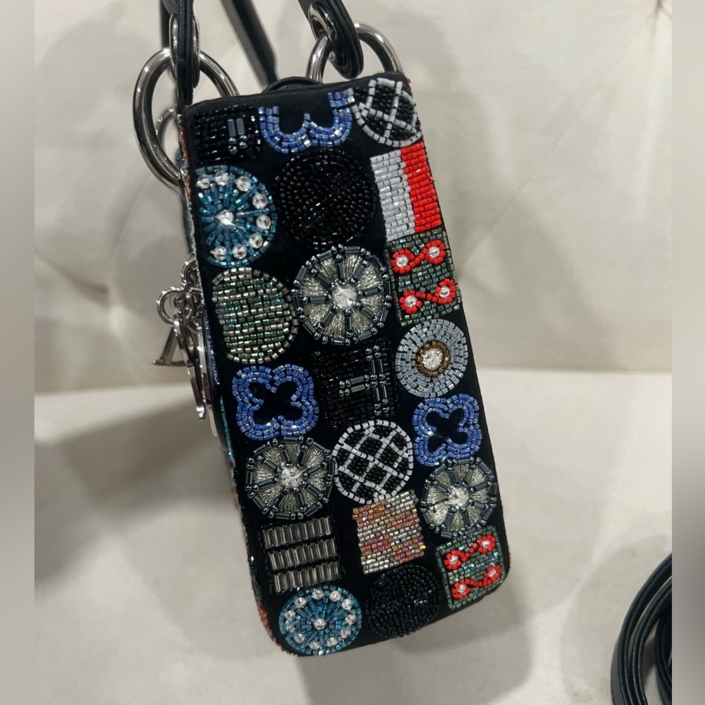 🔥🔥Christian Dior Beaded Lady Dior Bag - Picture 6 of 8